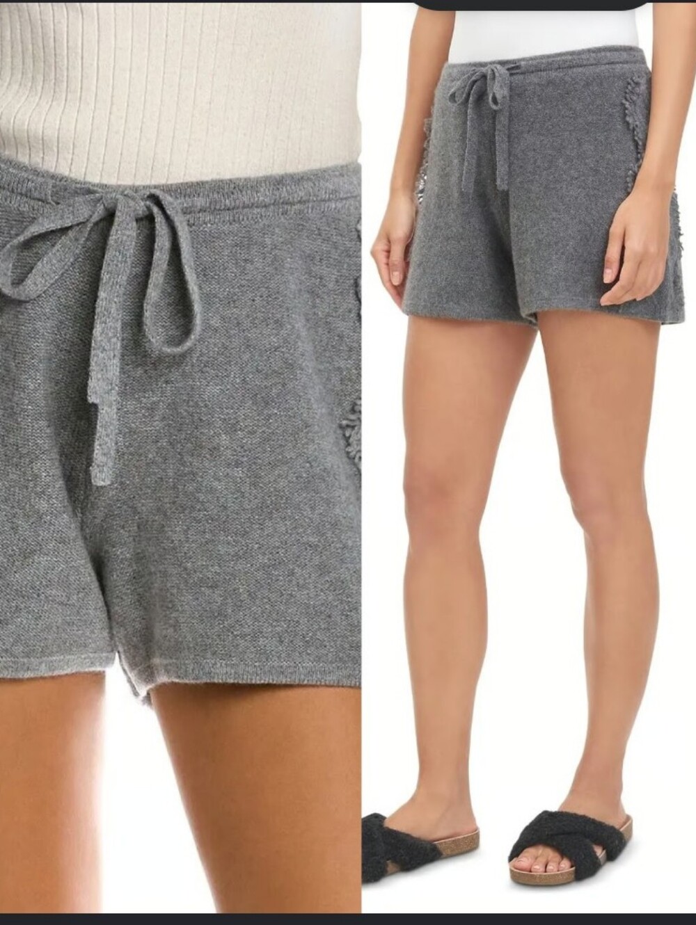 Splendid Camelia Cashmere Short- M